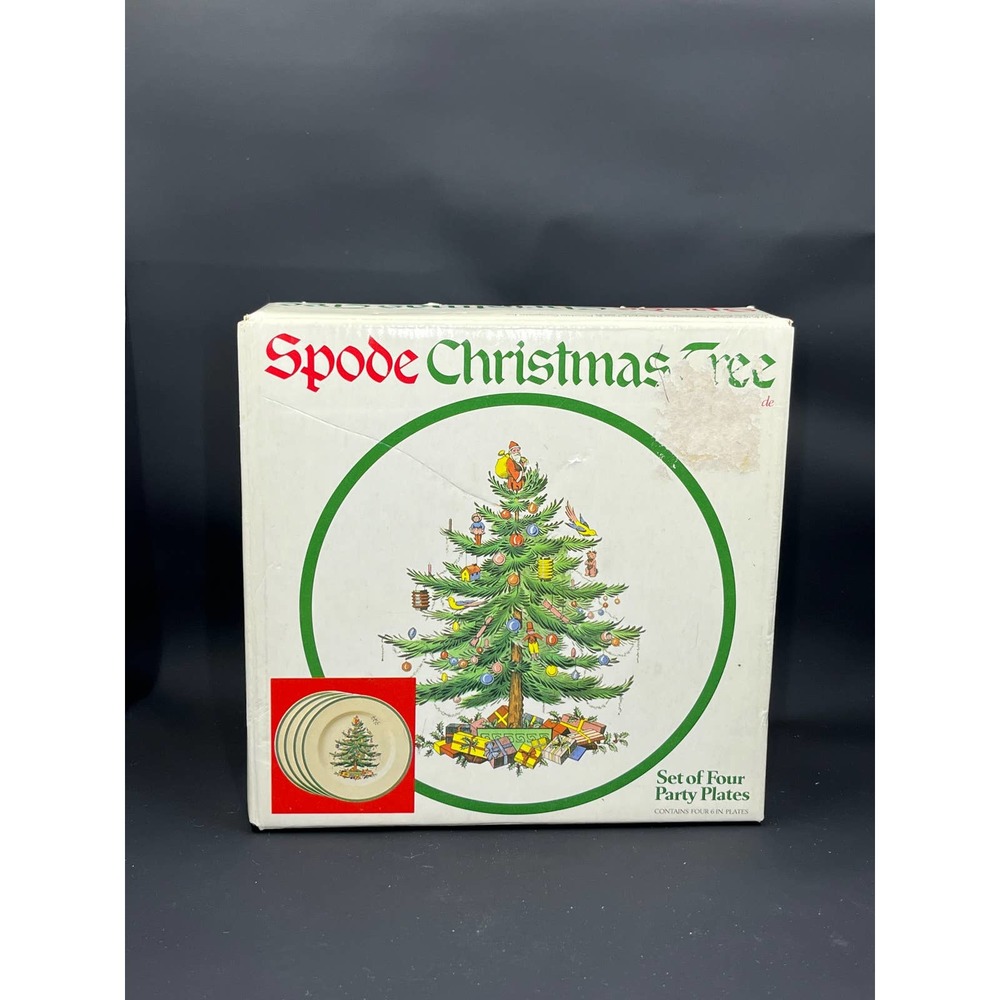 NIB Spode Christmas Party Plates (set of 3)